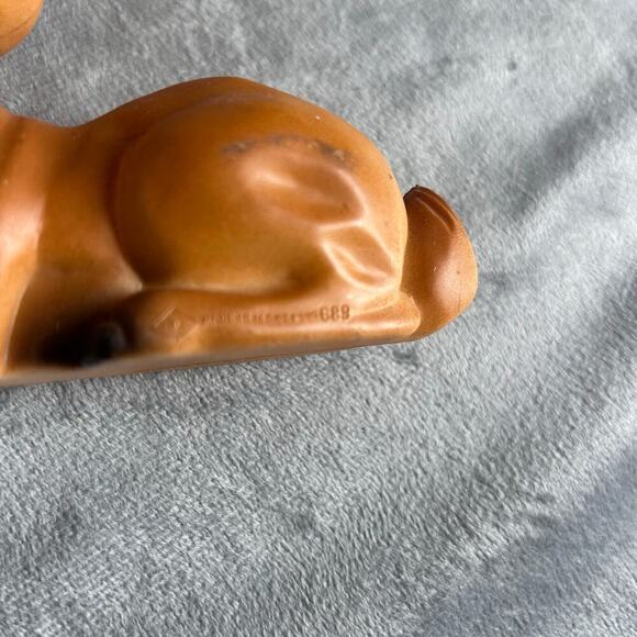 Vintage Plastic Deer Family Figurines attached set - Picture 2 of 8